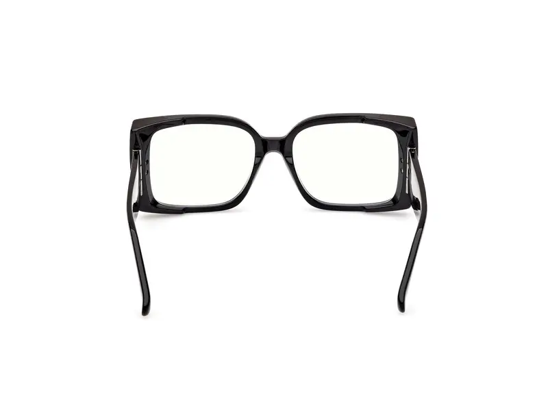 Max Mara Donna MM5173-B 1 Montature da vista Acetato Nero Squadrata Normale miniatura 3