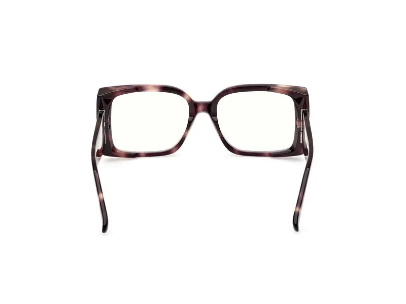 Max Mara Donna MM5173-B 52 Montature da vista Acetato Havana Squadrata Normale miniatura 3