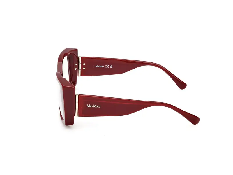 Max Mara Donna MM5173-B 69 Montature da vista Acetato Bordeaux Squadrata Normale miniatura 2