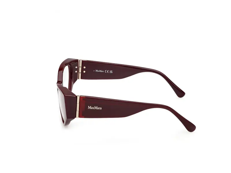 Max Mara Donna MM5174 69 Montature da vista Acetato Bordeaux Cat Eye Normale miniatura 2