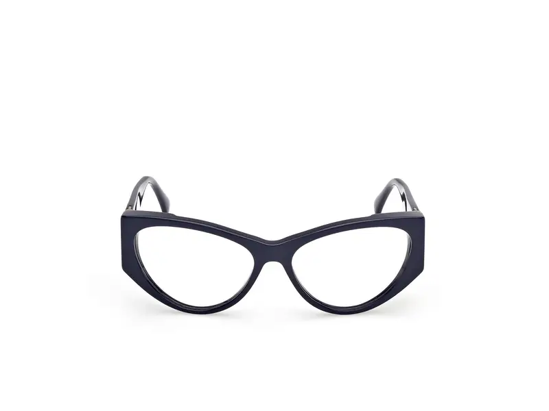 Max Mara Donna MM5174 90 Montature da vista Acetato Blu Cat Eye Normale miniatura 2