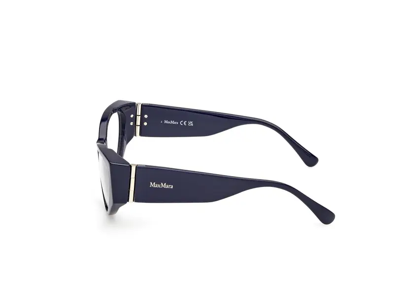 Max Mara Donna MM5174 90 Montature da vista Acetato Blu Cat Eye Normale miniatura 3