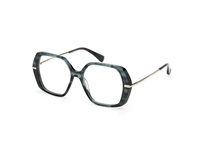 Max Mara Donna MM5175 98 Montature da vista Acetato Verde  Geometrica Normale