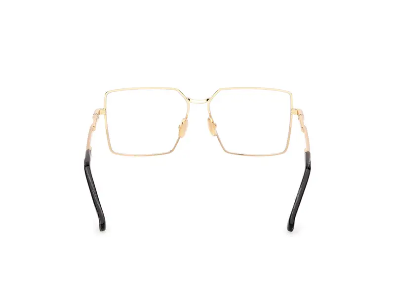 Max Mara Donna MM5177 30 Montature da vista Metallo Oro Squadrata Normale miniatura 3