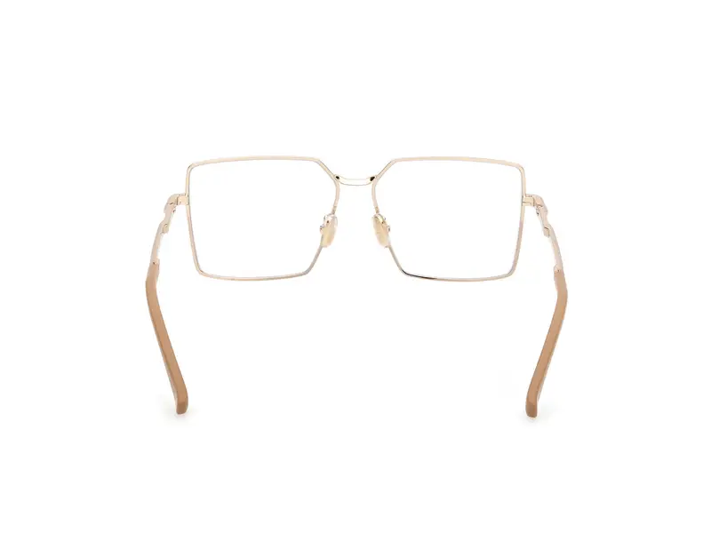 Max Mara Donna MM5177 32 Montature da vista Metallo Oro Squadrata Normale miniatura 3