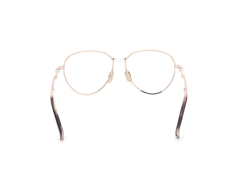 Max Mara Donna MM5178 28 Montature da vista Metallo Oro Pilot Normale miniatura 3