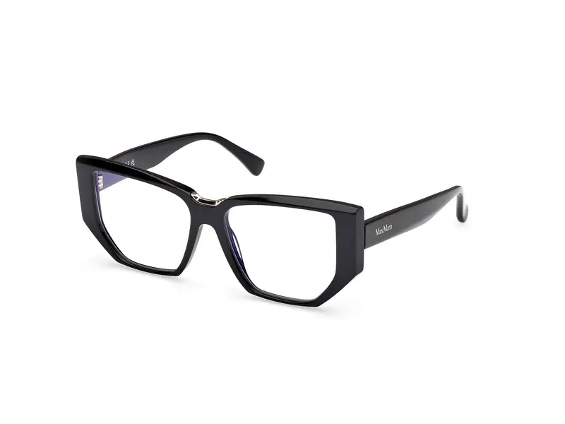 Max Mara Donna MM5179-B 1 Montature da vista Acetato Nero  Geometrica Normale