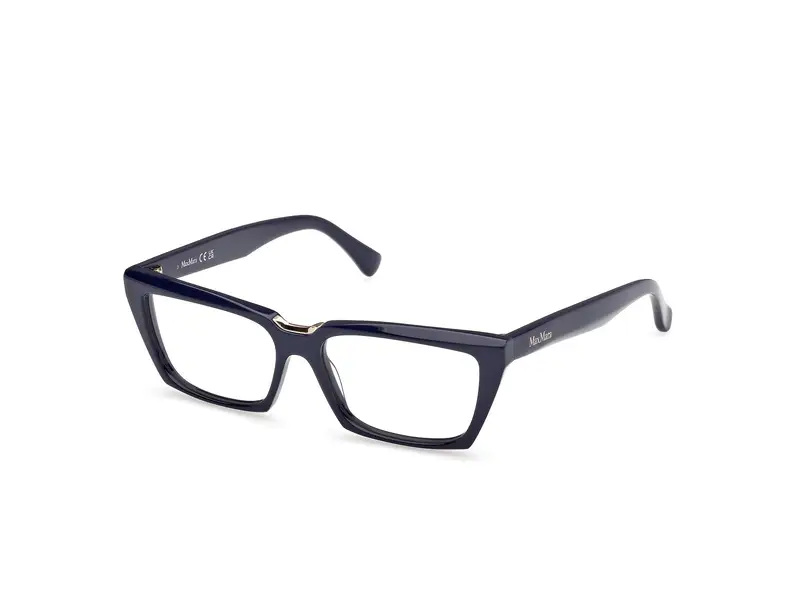 Max Mara Donna MM5180 90 Montature da vista Acetato Blu  Squadrata Normale