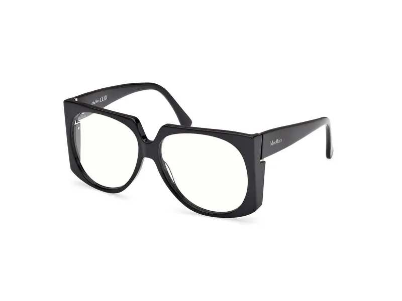 Max Mara Donna MM5181-B 1 Montature da vista Acetato Nero  Rotonda Normale