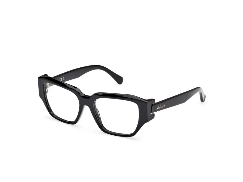 Max Mara Donna MM5182 1 Montature da vista Acetato Nero  Rotonda Normale