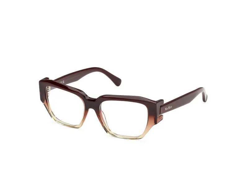 Max Mara Donna MM5182 50 Montature da vista Acetato Marrone  Rotonda Normale