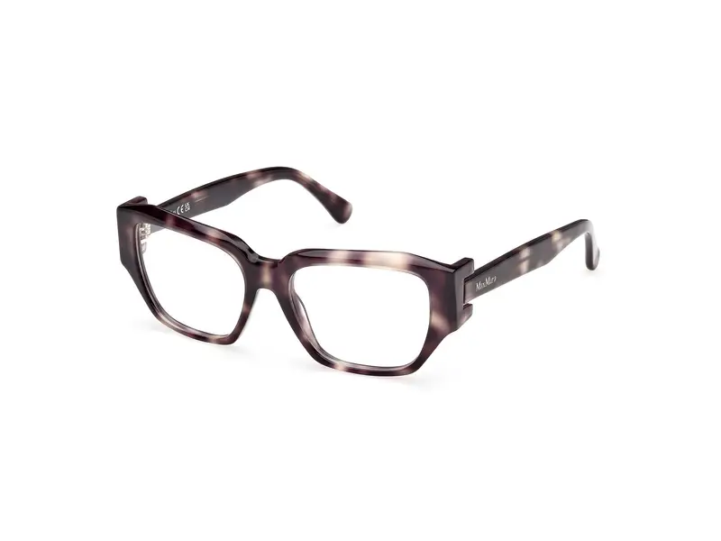 Max Mara Donna MM5182 52 Montature da vista Acetato Havana  Rotonda Normale