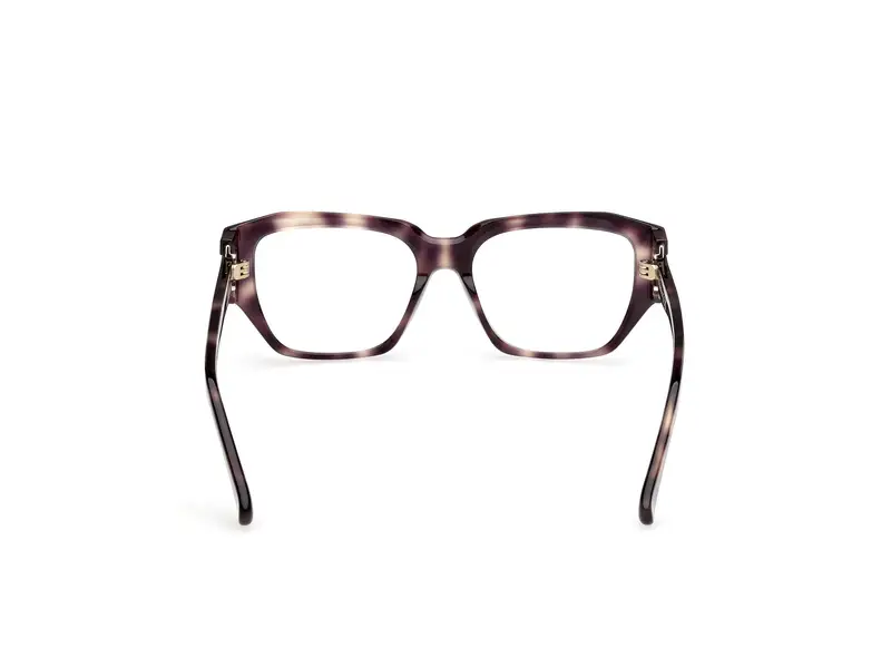 Max Mara Donna MM5182 52 Montature da vista Acetato Havana Rotonda Normale miniatura 3