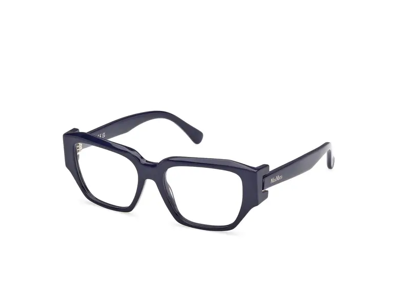 Max Mara Donna MM5182 90 Montature da vista Acetato Blu  Rotonda Normale