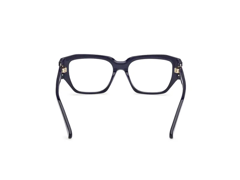 Max Mara Donna MM5182 90 Montature da vista Acetato Blu Rotonda Normale miniatura 3