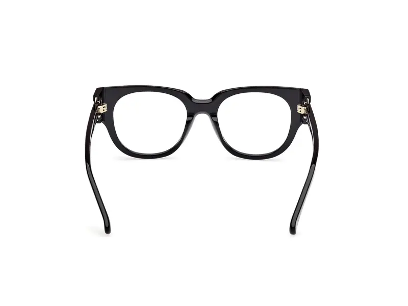 Max Mara Donna MM5183 1 Montature da vista Acetato Nero Rotonda Normale miniatura 3