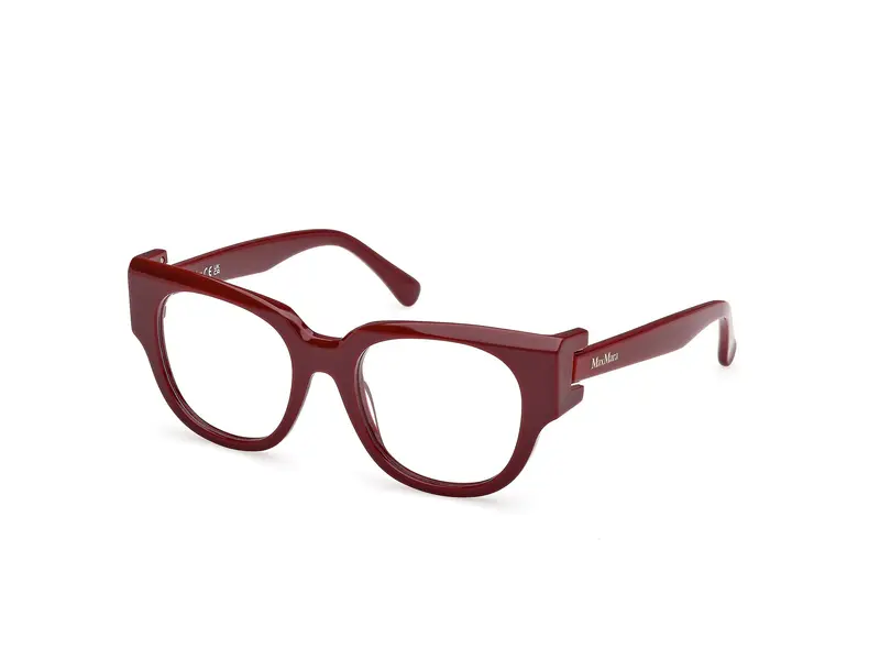 Max Mara Donna MM5183 69 Montature da vista Acetato Bordeaux  Rotonda Normale