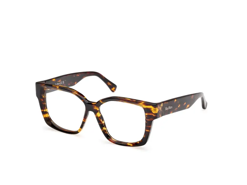 Max Mara Donna MM5184 52 Montature da vista Acetato Havana  Geometrica Normale