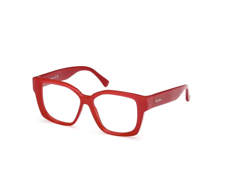 Max Mara Donna MM5184 66 Montature da vista Acetato Rosso  Geometrica Normale