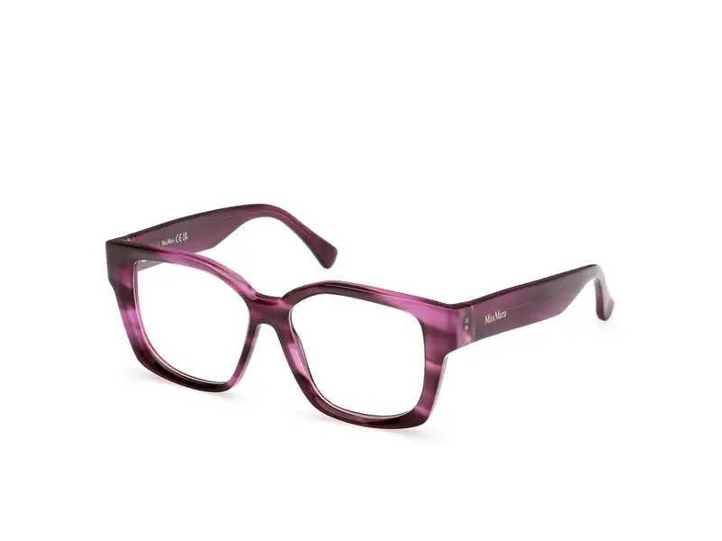 Max Mara Donna MM5184 83 Montature da vista Acetato Viola  Geometrica Normale