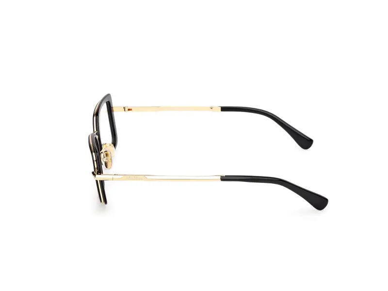 Donna MM5186 001 Montature da vista Acetato Nero Squadrata Normale miniatura 3