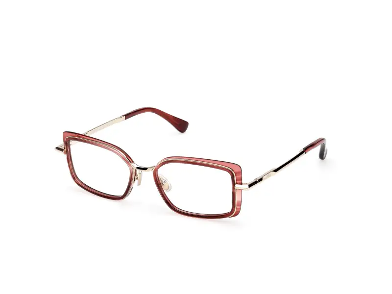 Donna MM5186 071 Montature da vista Acetato Bordeaux Squadrata Normale