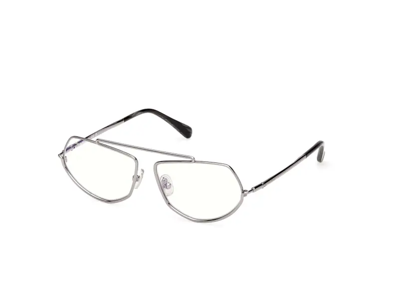 Donna MM5202-B 014 Montature da vista Metallo Grigio Rotonda Normale