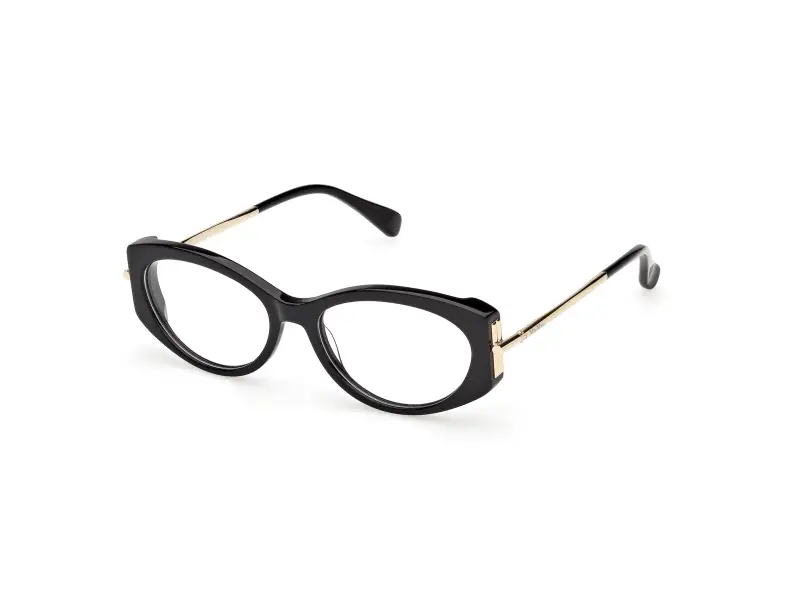 Donna MM5204 001 Montature da vista Acetato Nero Rotonda Normale
