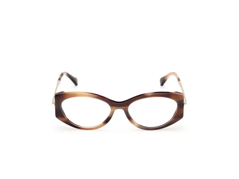Donna MM5204 047 Montature da vista Acetato Marrone Rotonda Normale miniatura 2
