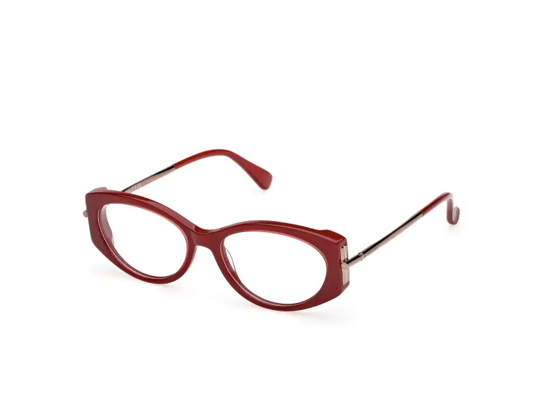 Donna MM5204 069 Montature da vista Acetato Bordeaux Rotonda Normale