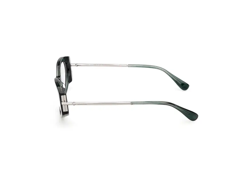 Donna MM5204 098 Montature da vista Acetato Verde Rotonda Normale miniatura 3