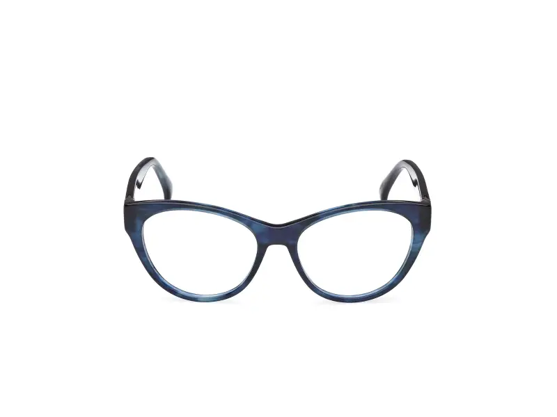 Donna MM5205 092 Montature da vista Acetato Blu Rotonda Normale miniatura 2
