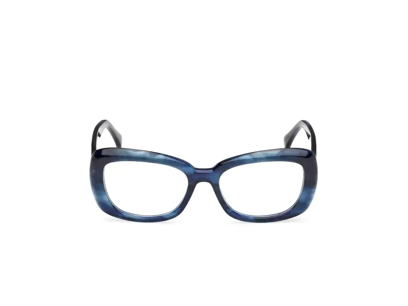 Donna MM5211 092 Montature da vista Acetato Blu Rotonda Normale miniatura 2