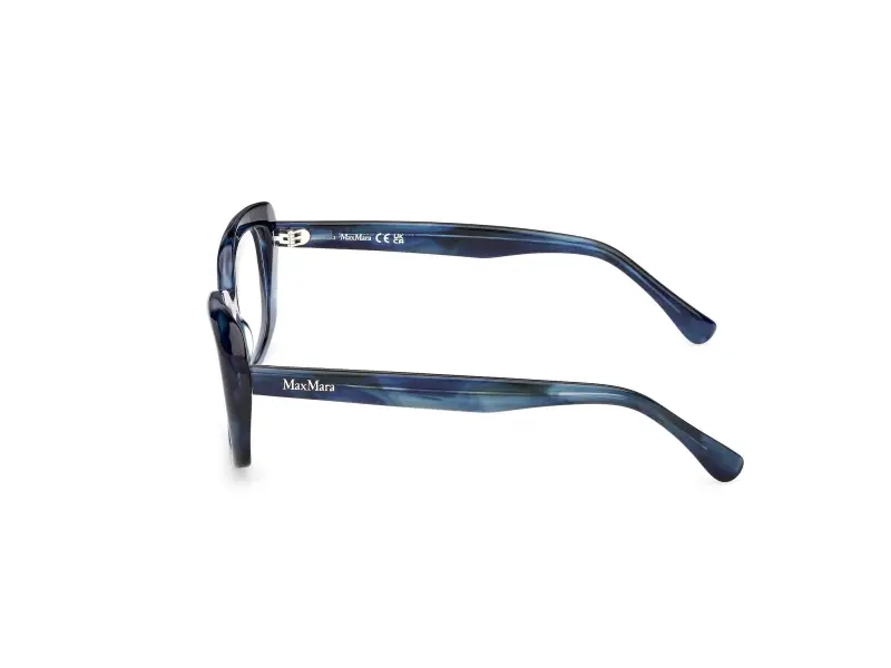 Donna MM5211 092 Montature da vista Acetato Blu Rotonda Normale miniatura 3