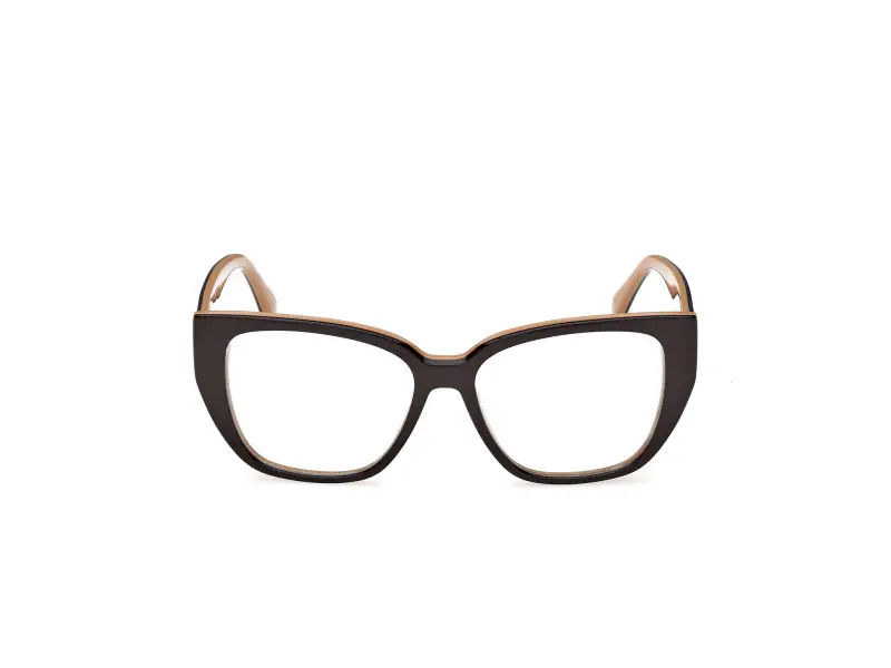 Donna MM5212 050 Montature da vista Acetato Marrone Rotonda Normale miniatura 2