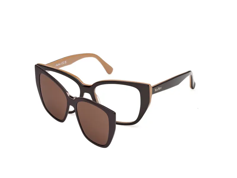 Donna MM5212 050 Montature da vista Acetato Marrone Rotonda Normale
