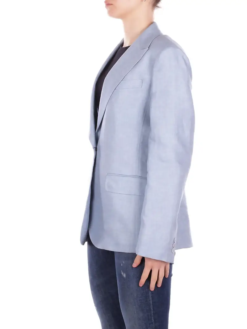 Giacca Donna MAX MARA Azzurro Wkd nalut miniatura 2