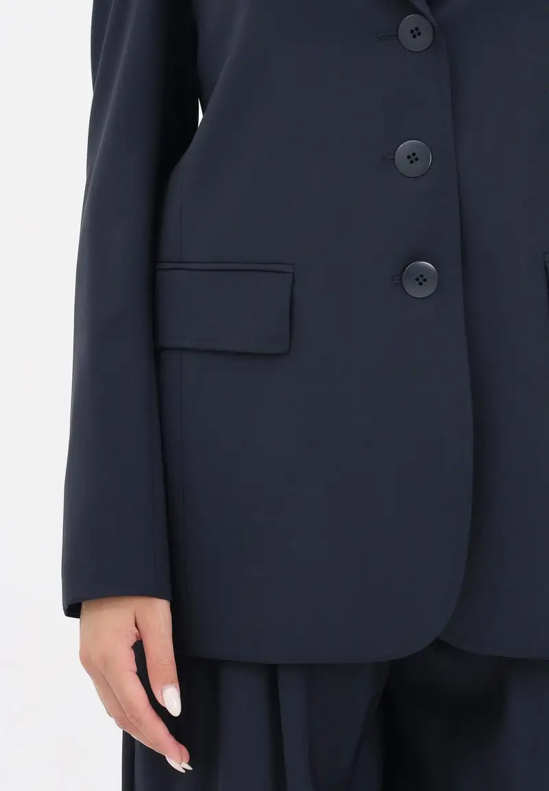 MAX MARA Giacca monopetto Nice blu da donna miniatura 2