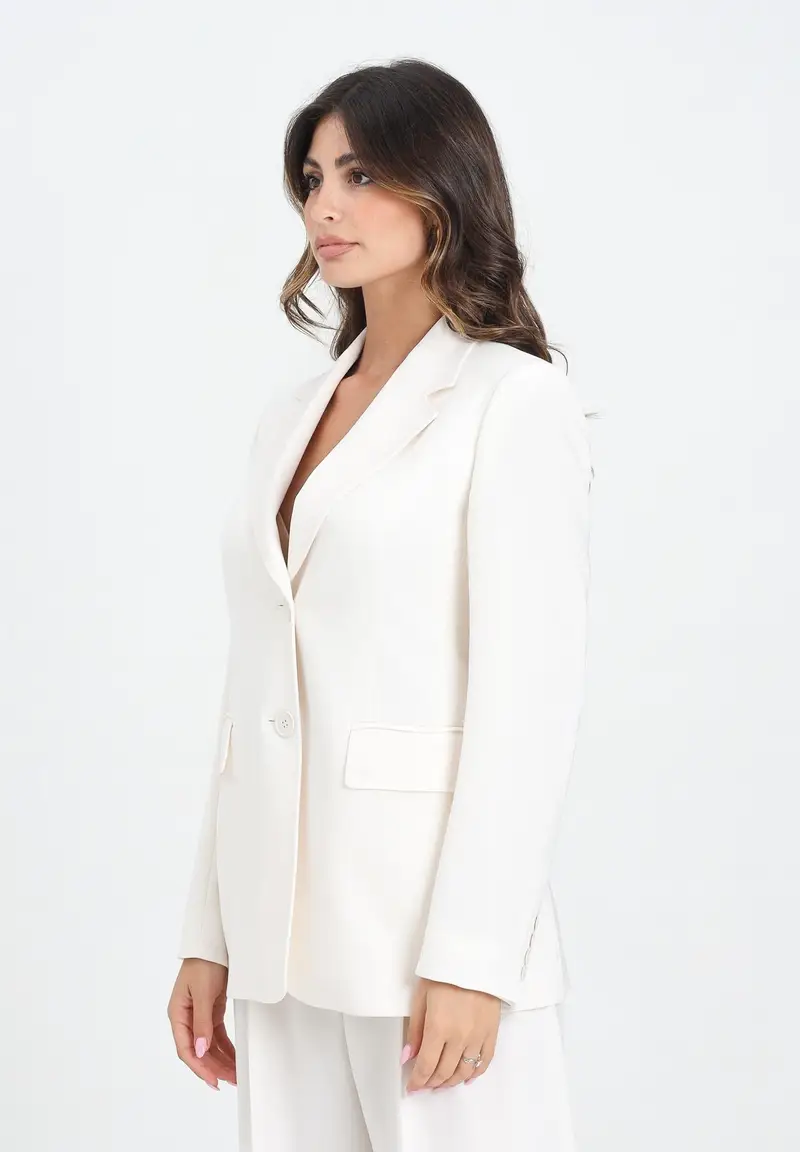 MAX MARA Giacca panna da donna