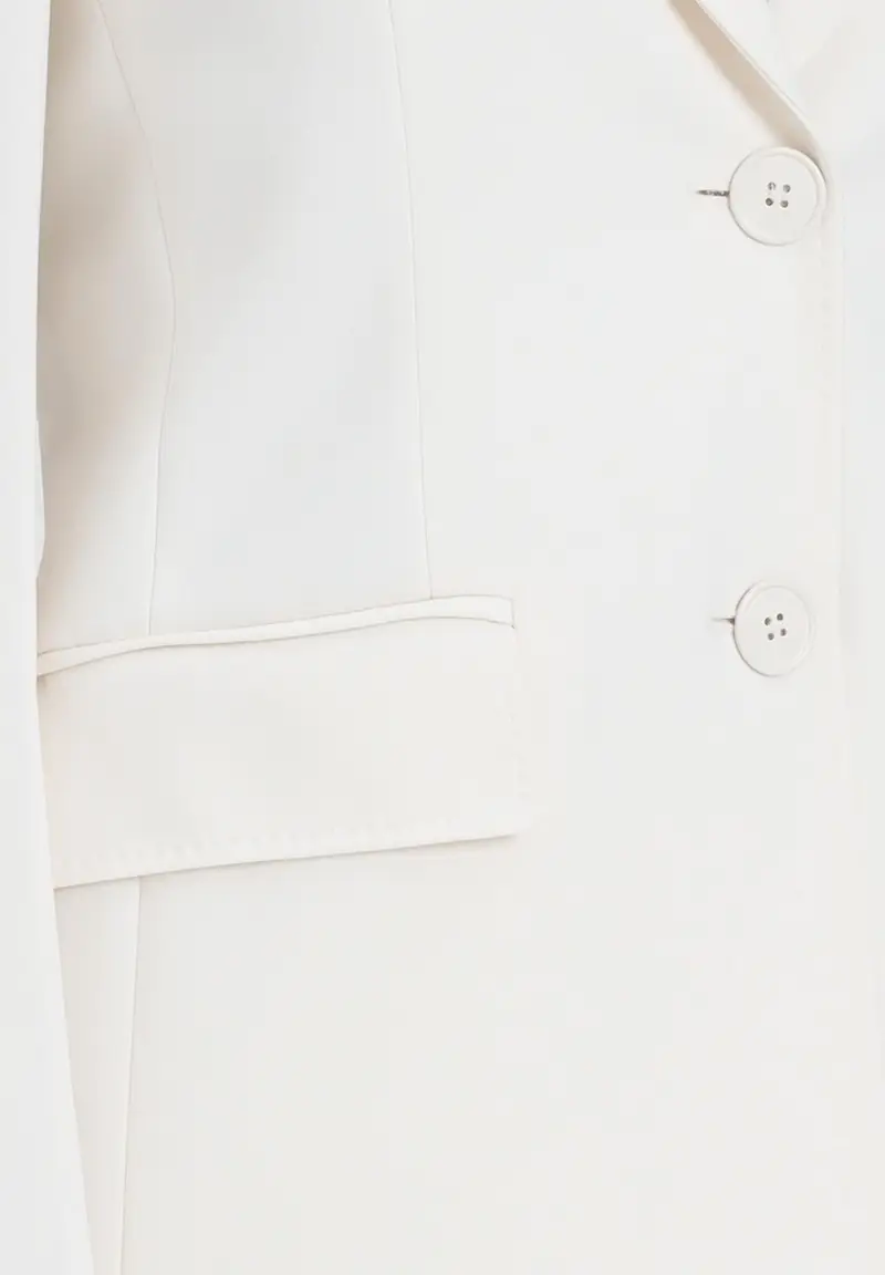 MAX MARA Giacca panna da donna miniatura 2