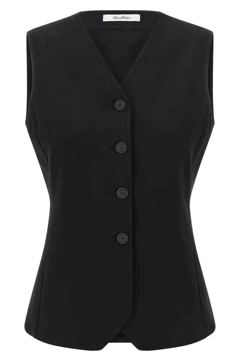 Max Mara Gilet Nero 2549591