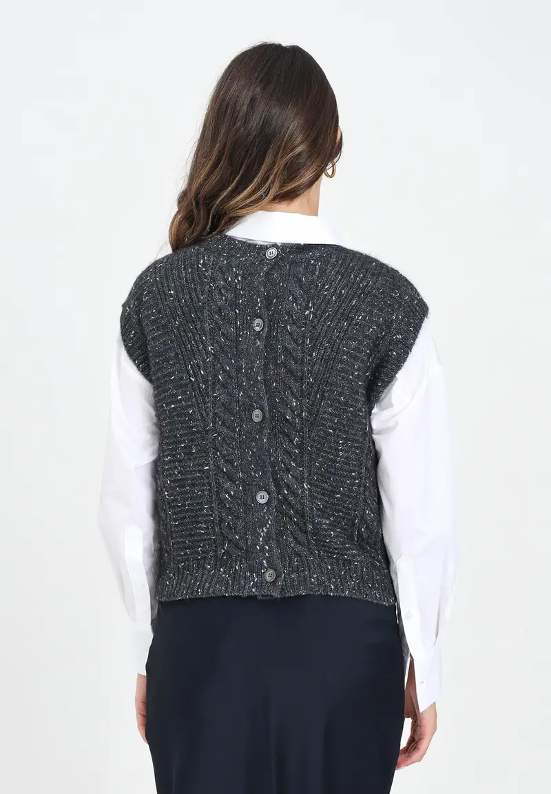 Max Mara Gilet Donna 1144402 miniatura 3