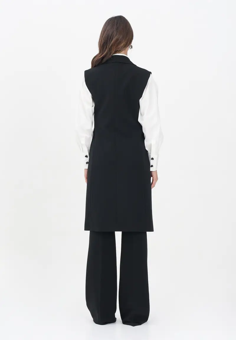 Max Mara Gilet Donna Nero 1069066 miniatura 3