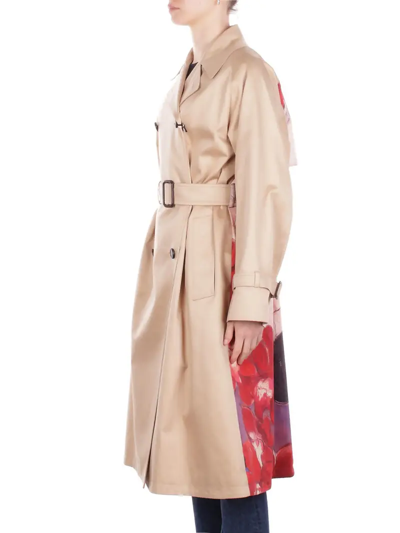 Giubbotto Donna MAX MARA Beige Wks ninfa impermeabile miniatura 2