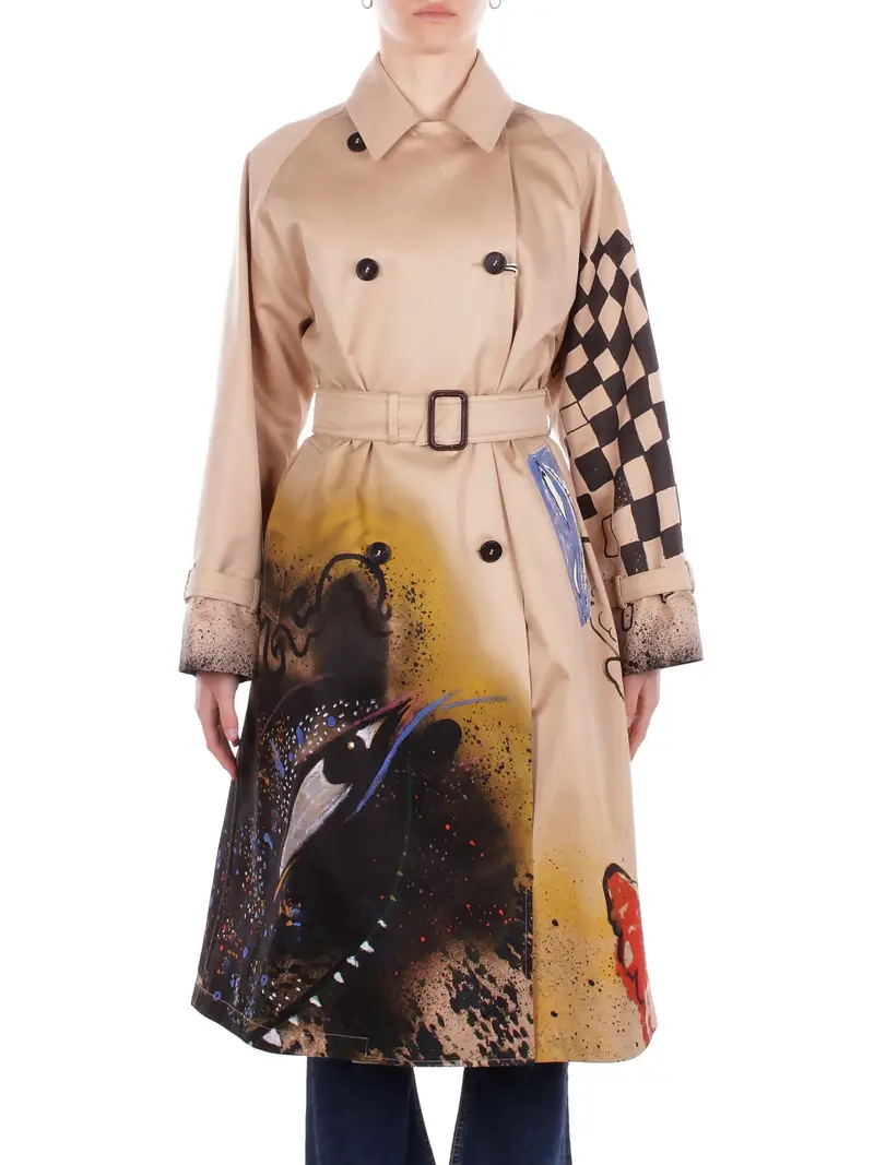 Giubbotto Donna MAX MARA Beige Wks peccato impermeabile