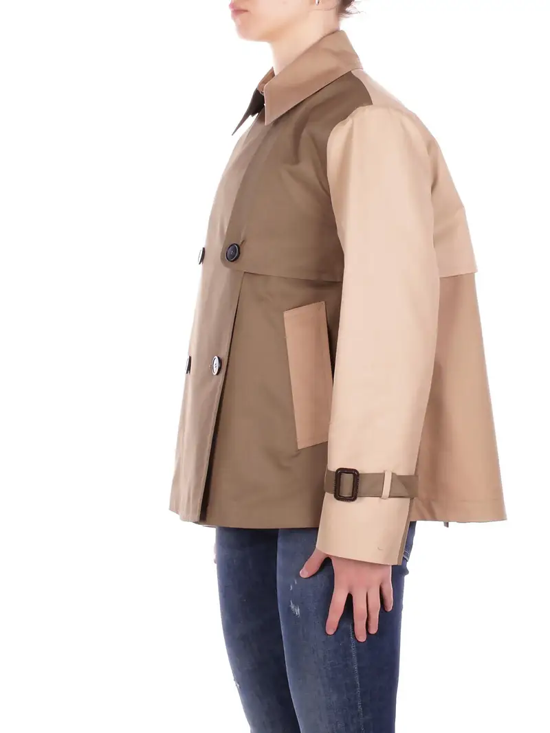 Giubbotto Donna MAX MARA Fango Wkd biglia impermeabile miniatura 2