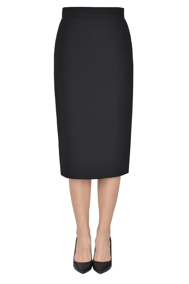 Gonna a tubino Lubiana Nero