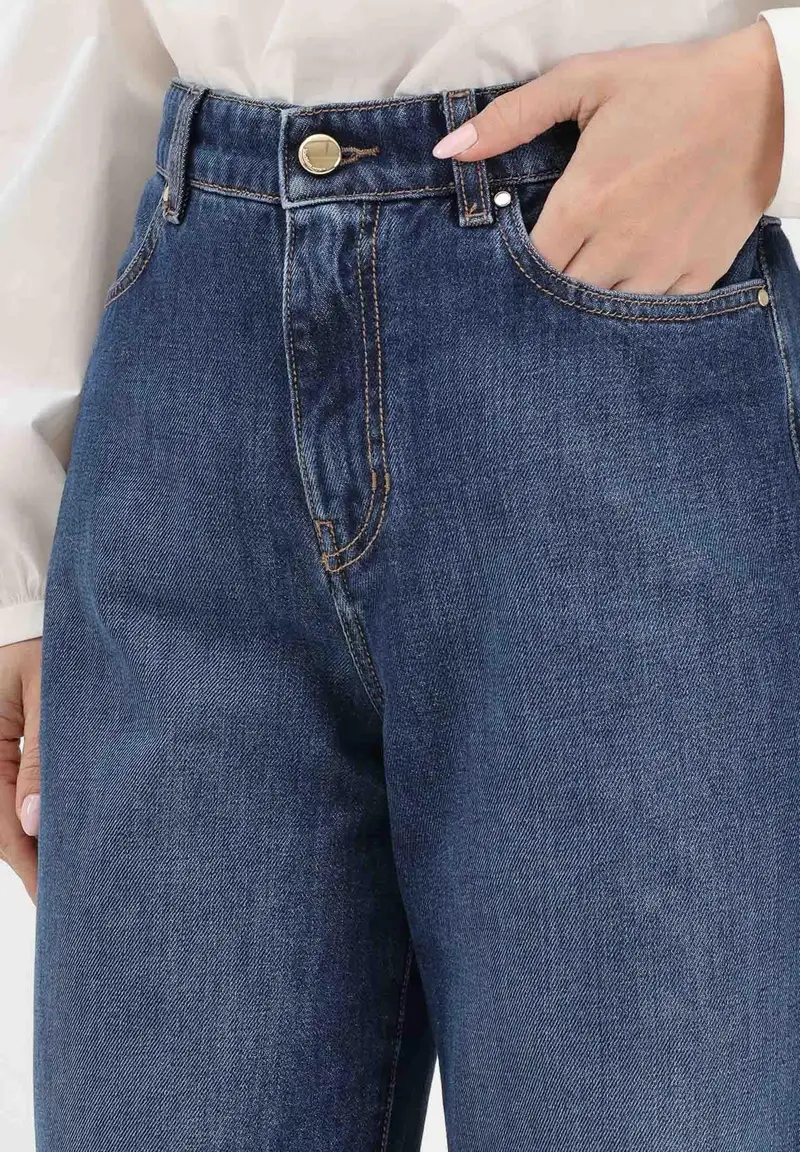 Max Mara Jeans Donna Denim 4217020 miniatura 3