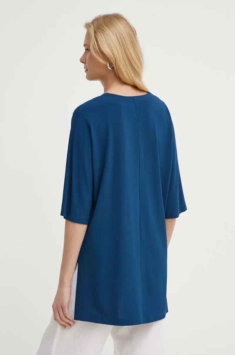 camicetta donna colore blu navy 2416941068600 miniatura 3