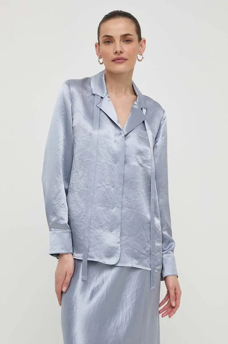 MM camicia donna colore blu